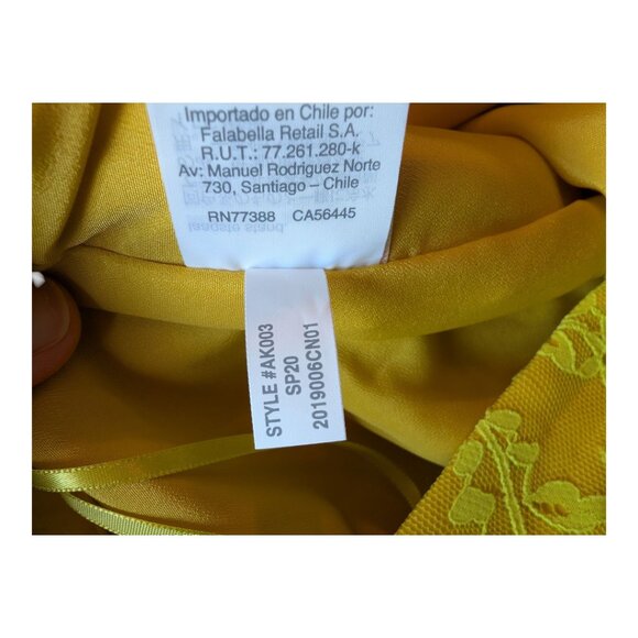 *NWT* J.Crew Chantilly Lace Pencil Skirt, Kiwi Yellow, Size 10 - Picture 9 of 12